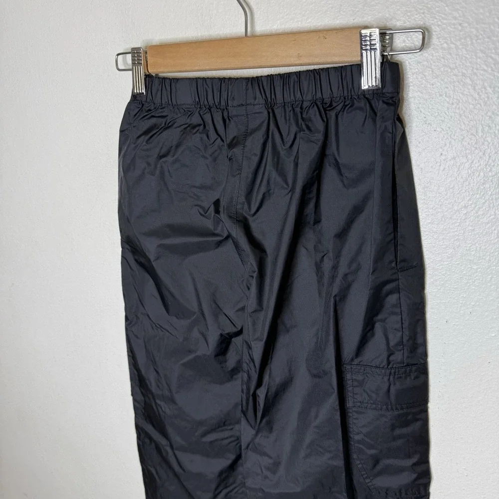 Columbia Black Cypress Brooks II Rain Pants Outdoor Kids Medium 10/12